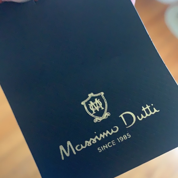 Massimo Dutti light teal capri pants NWT - Picture 9 of 10